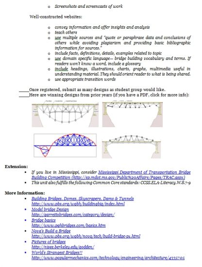 bridge research project pdf